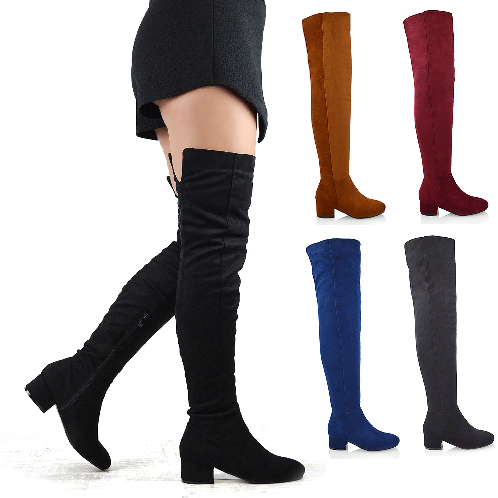 casual over the knee boots